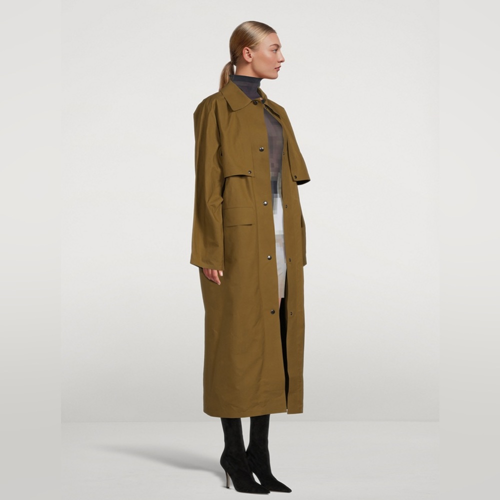Kassl waxed Cape coat